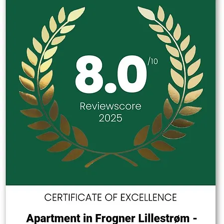 J-apartment In Frogner - Modern And Daire Lillestrøm